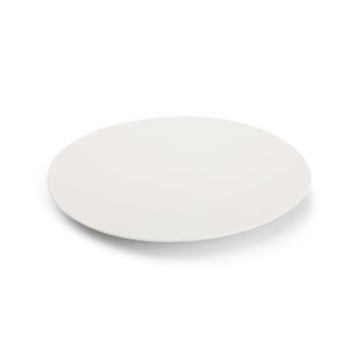 Teller Cirro aus Porzellan, 36 x 25,5 cm, weiß