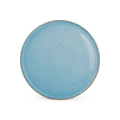 Teller Collect aus Porzellan, 26 cm, blau