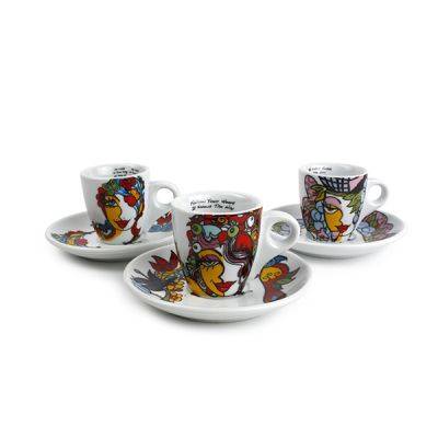 Mokkatasse und Untertasse Josien Broeren, 6,5 cl