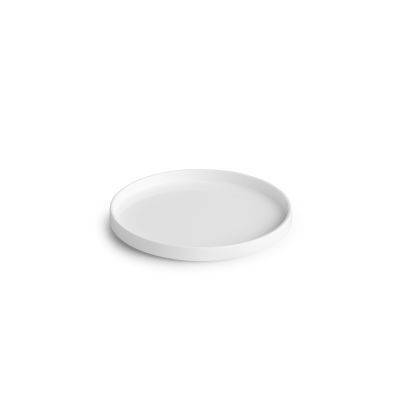 Teller Verso, ø 20 cm, H 2 cm, weiß