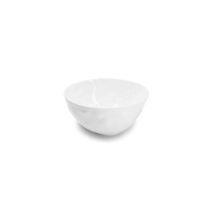 Schüssel Facet, ø 12 cm, H 6 cm, weiß