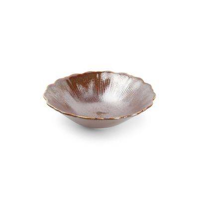 Schüssel bronze Floret, Ø 20,5 cm, H 6,5 cm