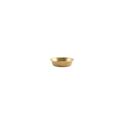 Schüssel antikgold Serve aus Edelstahl, Ø 10,5 cm, H 2,5 cm