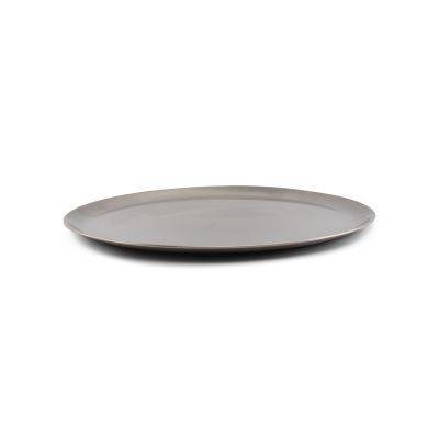 Serviertablett Serve aus Edelstahl, ø 40 cm, H 1,5 cm