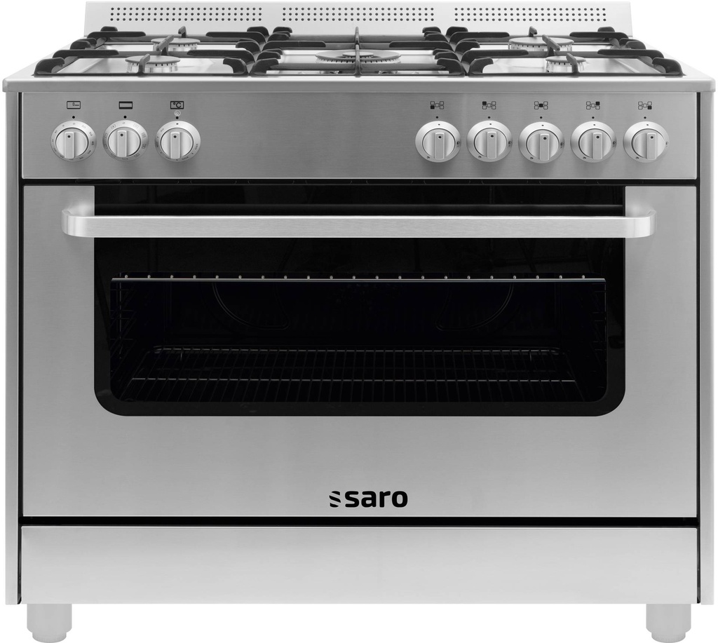 SARO Multifunktionsherd Gas/Elektro, Modell TS95C61LX