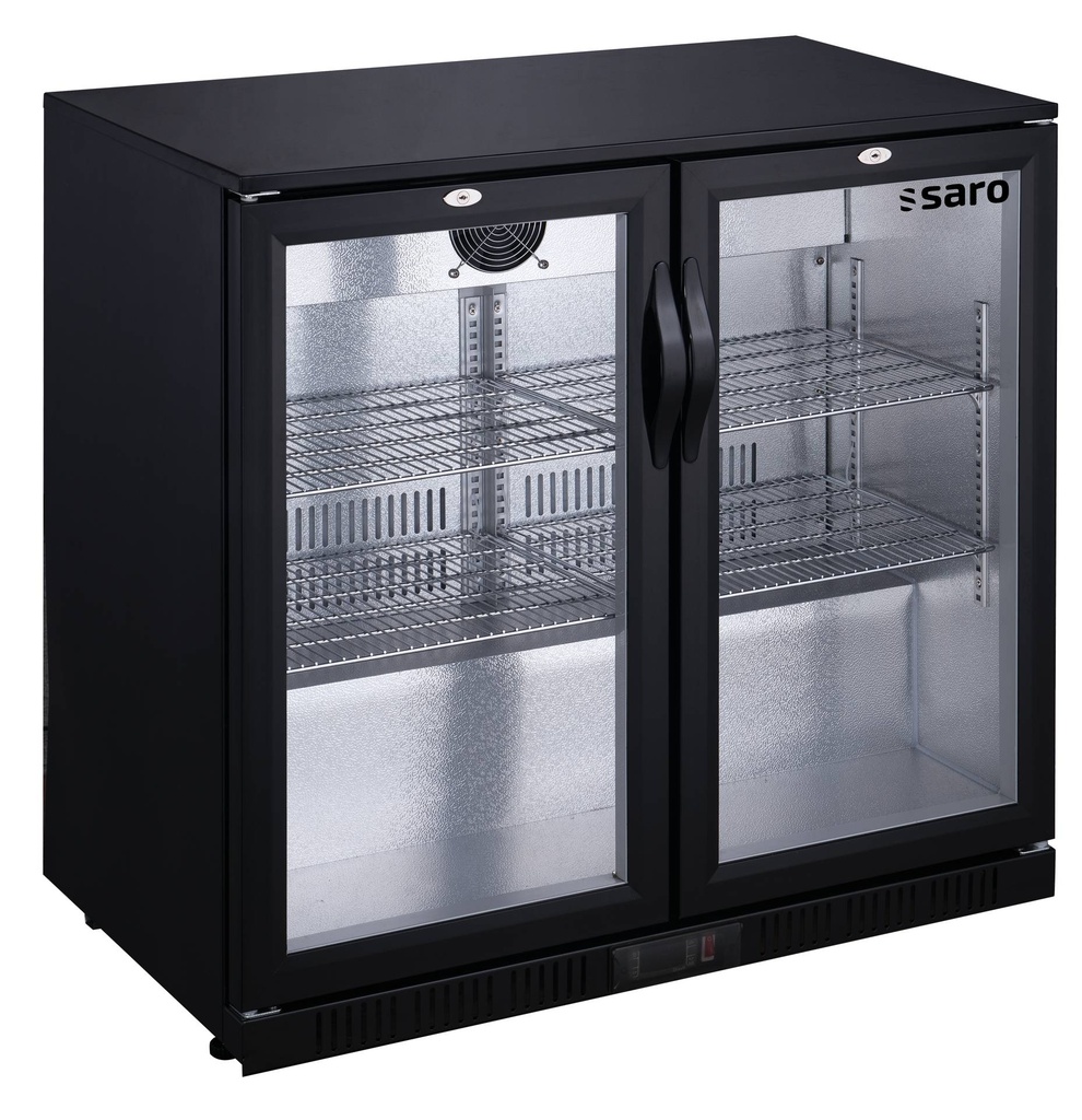 SARO Barkühlschrank, 2 Türen, Modell BC 208