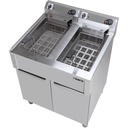 SARO Elektrofritteuse 20+20 Liter, Modell BRAGA
