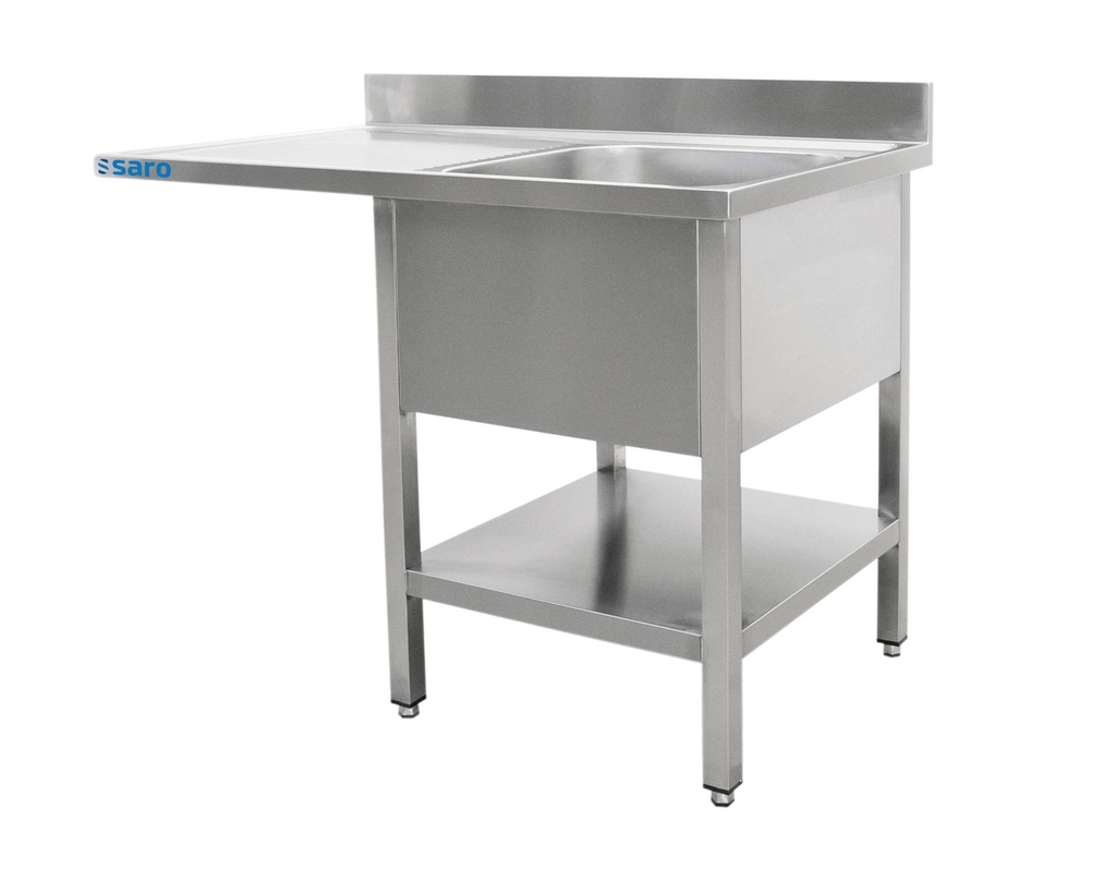 SARO Spülcenter 1 Becken, rechts - B 1400 x T 600 mm