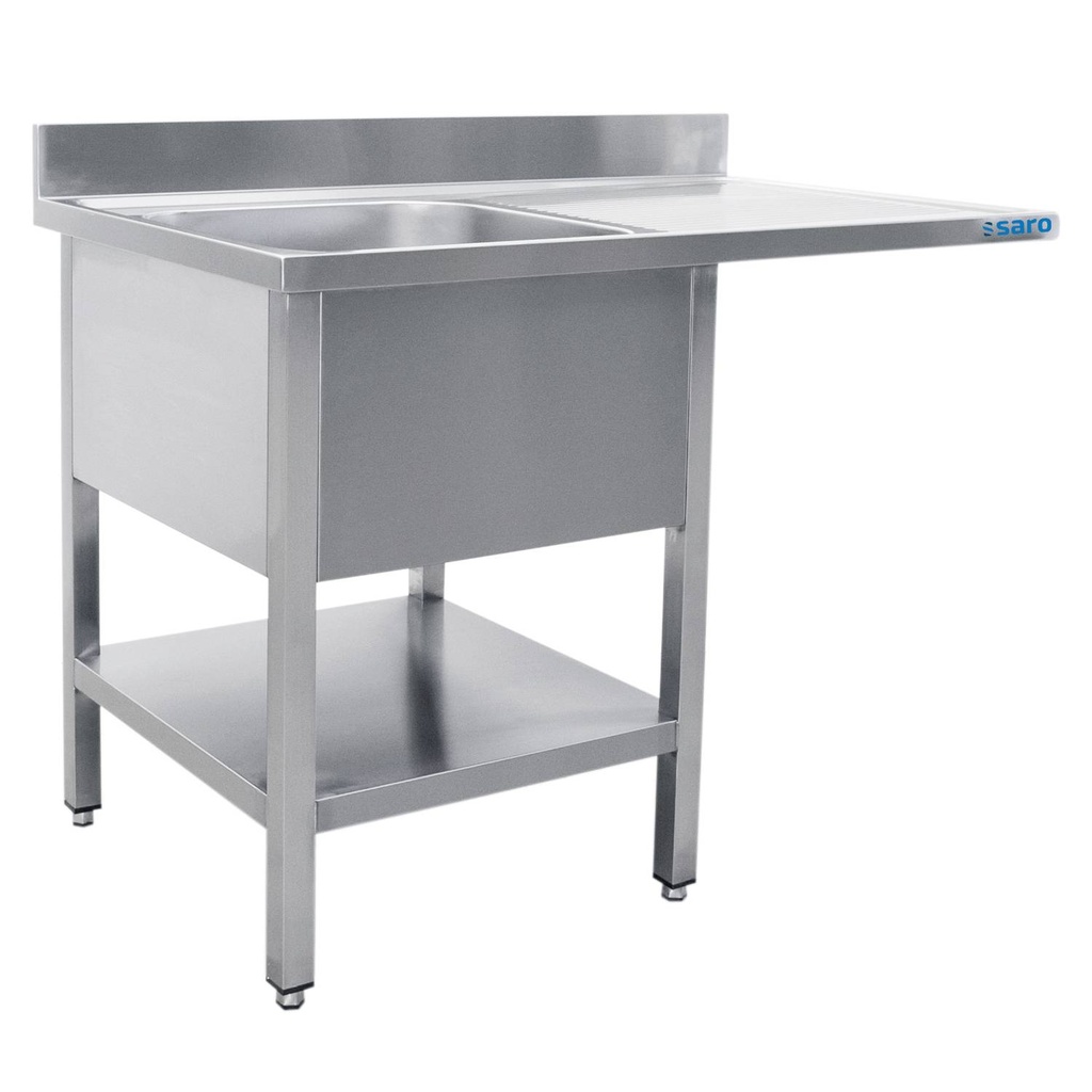 SARO Spülcenter 1 Becken, links - B 1200 x T 700 mm