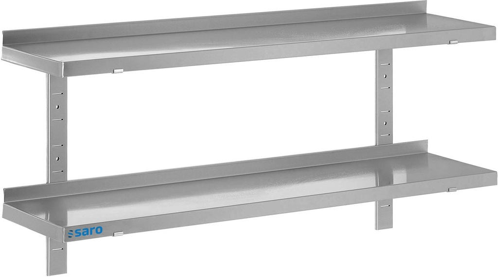 SARO Wandbord, 2 Borde, 1400 mm