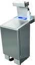 SARO Edelstahlmülleimer 90 Liter, Modell JUPITER
