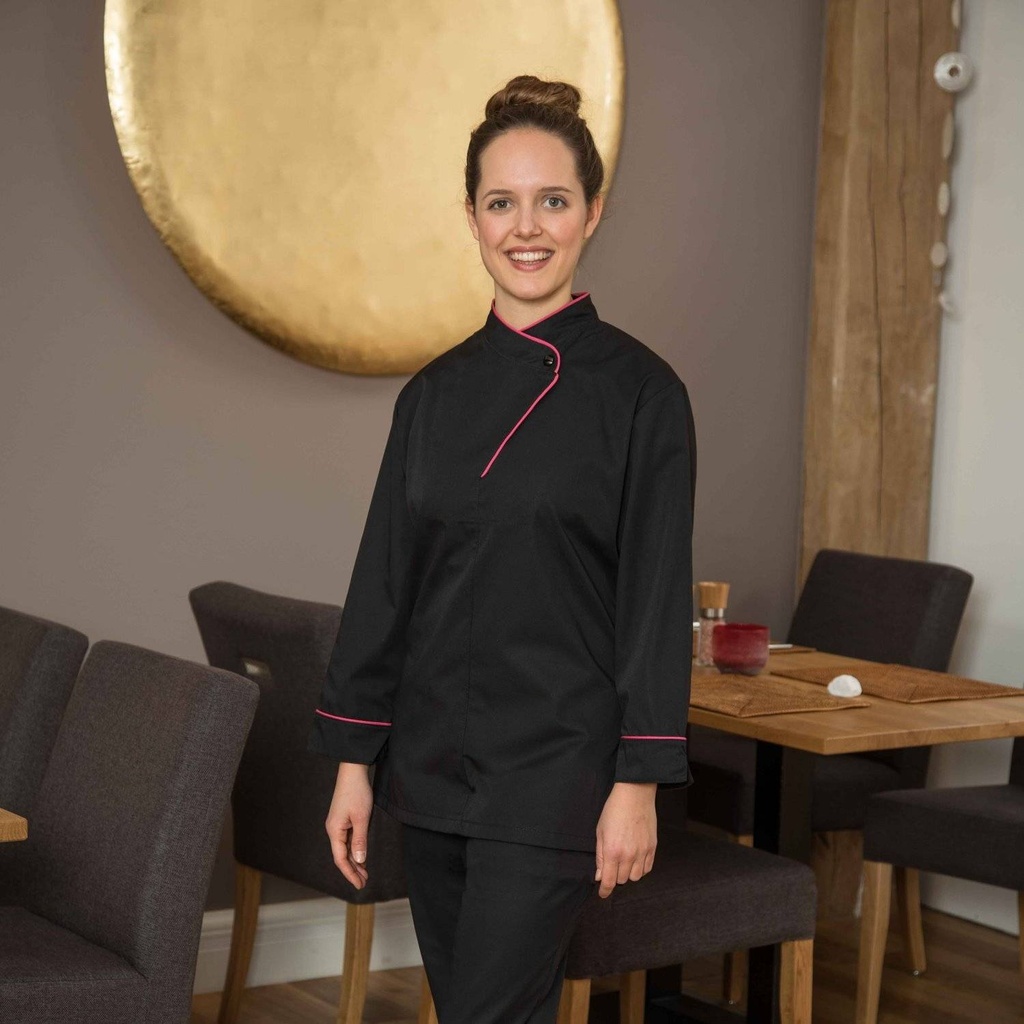 Prisma-Jule, Damenkochjacke farbig