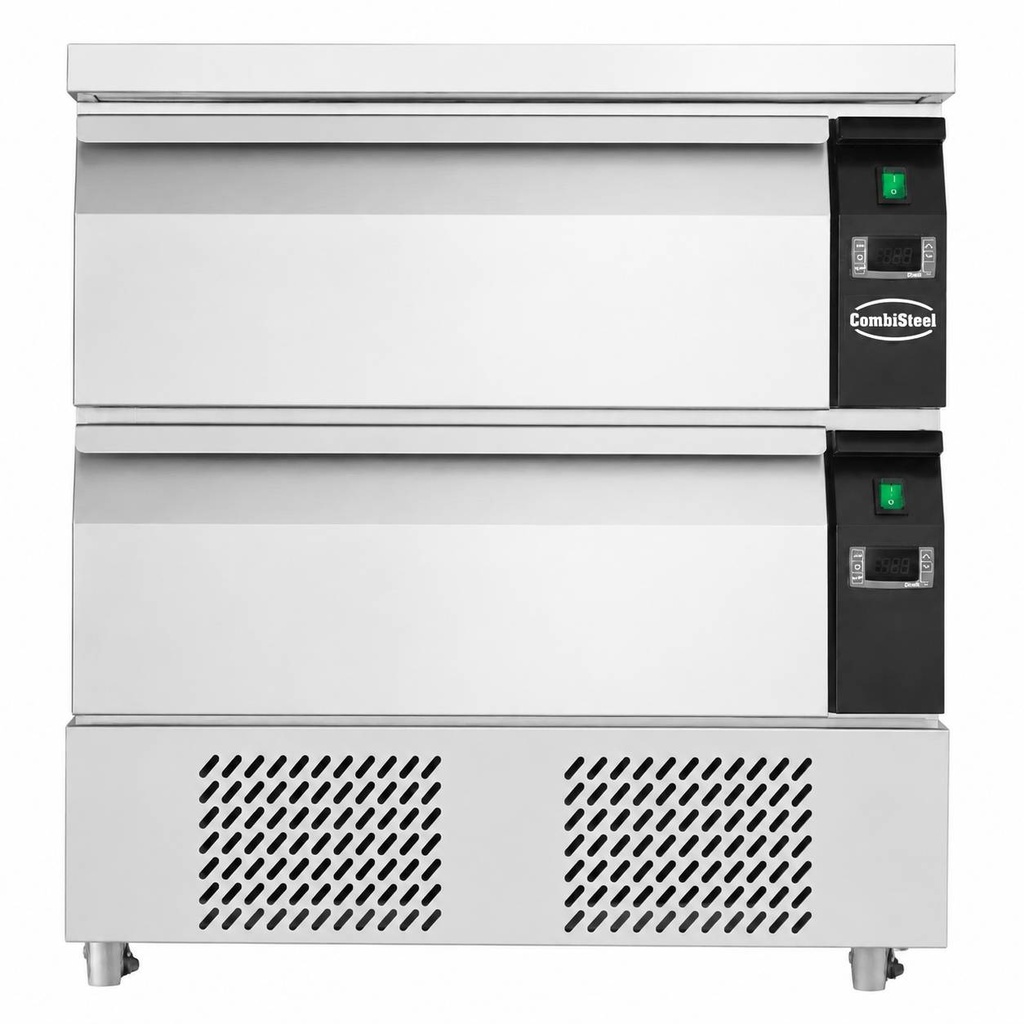Kühl-/Tiefkühltisch Umschaltbar 2, 4 x 1/1 GN, 905 x 700 x 865 mm
