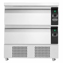 Kühl-/Tiefkühltisch Umschaltbar 2, 4 x 1/1 GN, 905 x 700 x 865 mm