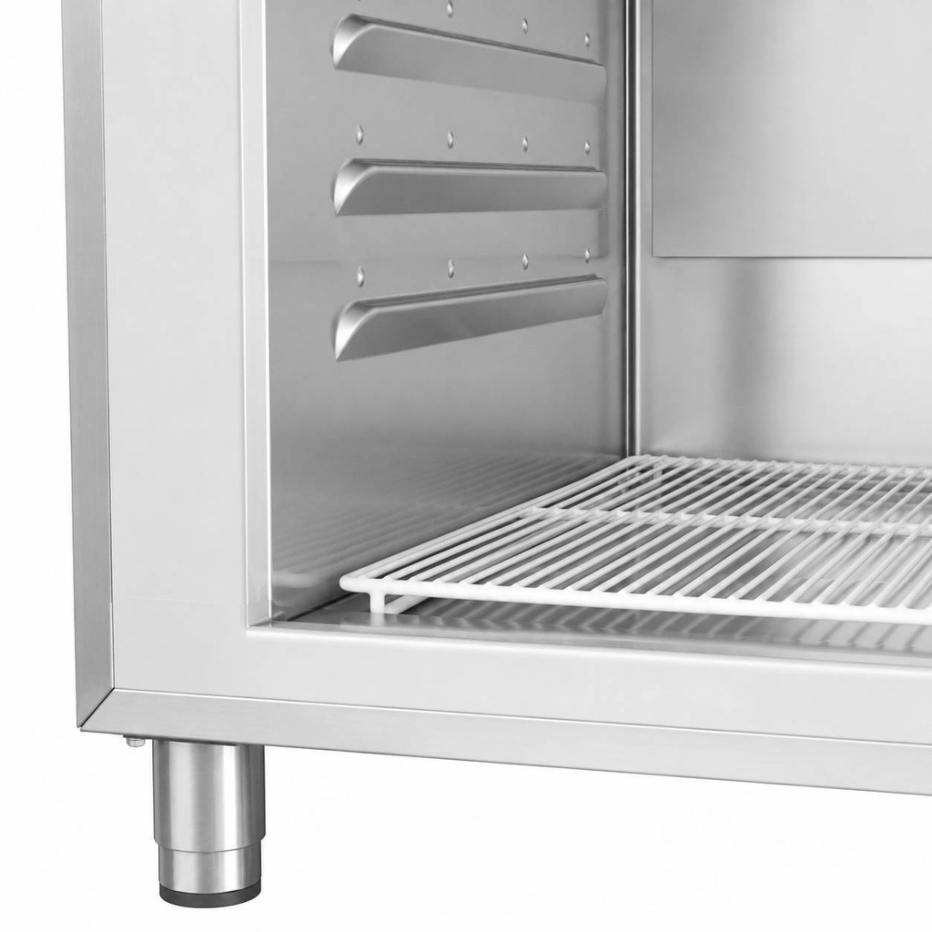 Tiefkühlschrank 1 Tür aus Edelstahl, 560 L, 740 x 875 x 2090 mm
