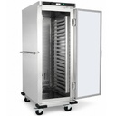 Bankett Wagen Warm aus Edelstahl, 17 x 2/1 GN, 720 x 900 x 1763 mm