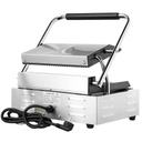 Kontaktgrill Panini aus Edelstahl, 440 x 410 x 190 mm