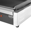 Kontaktgrill Panini aus Edelstahl, 440 x 410 x 190 mm