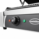 Kontaktgrill Doppelt aus Edelstahl, 580 x 410 x 190 mm