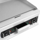 Elektro Grillplatte aus Edelstahl, 600 x 520 x 310 mm
