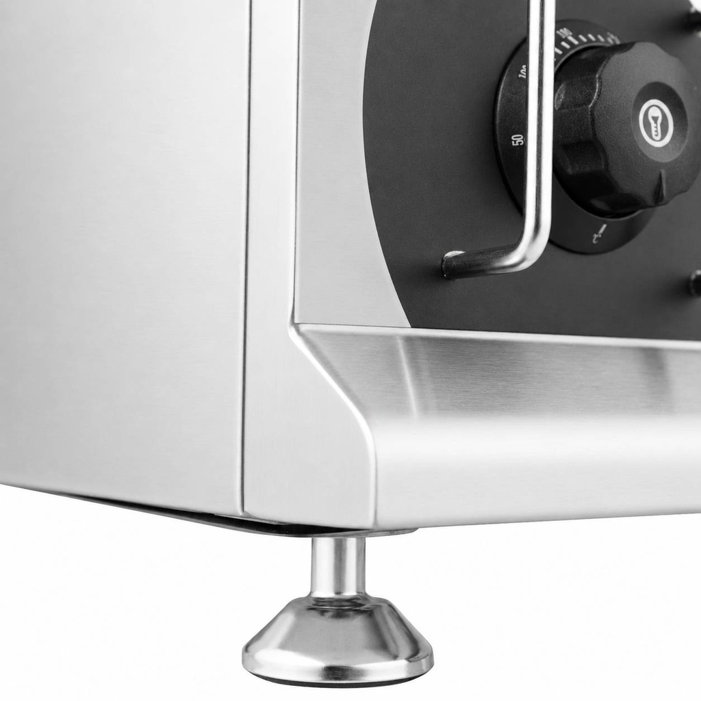 Elektro Grillplatte aus Edelstahl, 600 x 520 x 310 mm