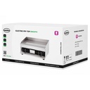 Elektro Grillplatte aus Edelstahl, 600 x 520 x 310 mm
