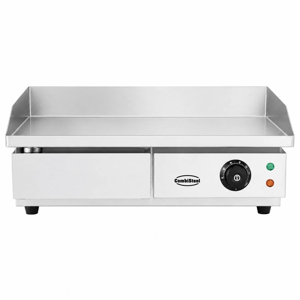 Elektro Grillplatte aus Edelstahl, 550 x 470 x 230 mm