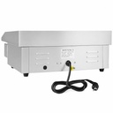 Elektro Grillplatte aus Edelstahl, 550 x 470 x 230 mm