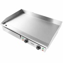 Elektro Grillplatte aus Edelstahl, 730 x 510 x 230 mm