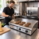 Elektro Grillplatte aus Edelstahl, 730 x 510 x 230 mm