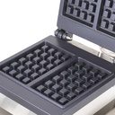 Waffeleisen aus Edelstahl, 300 x 450 x 250 mm