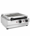 Wassergrill aus Edelstahl, 490 x 500 x 210 mm, Ø 210 mm