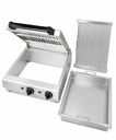 Wassergrill aus Edelstahl, 490 x 500 x 210 mm, Ø 210 mm