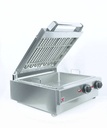 Wassergrill aus Edelstahl, 490 x 500 x 210 mm, Ø 210 mm