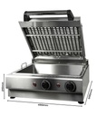 Wassergrill aus Edelstahl, 490 x 500 x 210 mm, Ø 210 mm