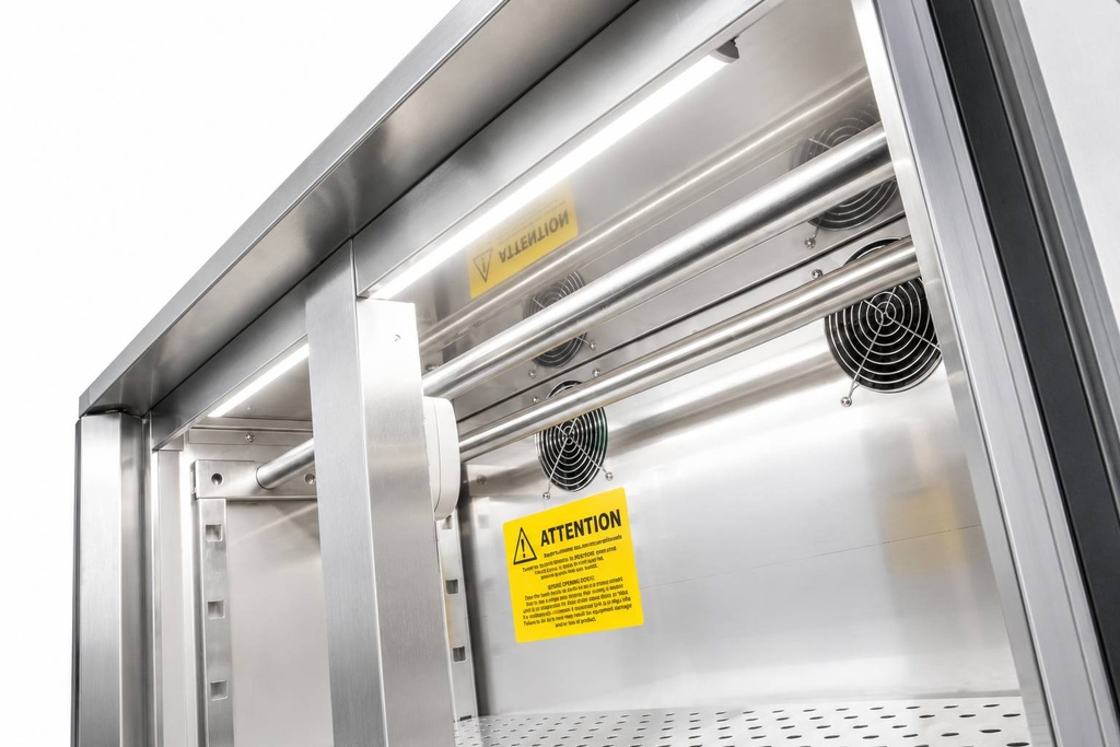 Dry Age Schrank aus Edelstahl, 198 L, 920 x 550 x 910 mm