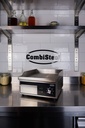 Elektro Grillplatte mit Gerillt aus Edelstahl, 360 x 450 x 220 mm