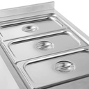 Entry 700 Elektro GN 1/1 aus Edelstahl, 400 x 700 x 920 mm