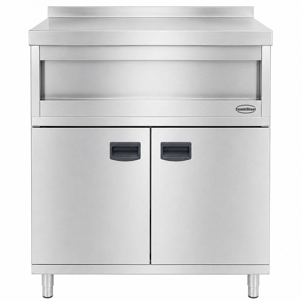 Entry 700 Neutral aus Edelstahl, 800 x 700 x 920 mm