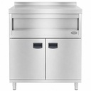 Entry 700 Neutral aus Edelstahl, 800 x 700 x 920 mm