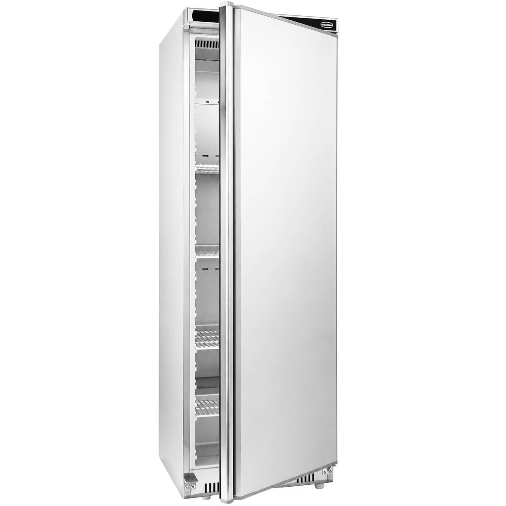 Kühlschrank 1 aus Edelstahl, 600 x 585 x 1850 mm, 350 L