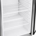 Kühlschrank 1 aus Edelstahl, 600 x 585 x 1850 mm, 350 L