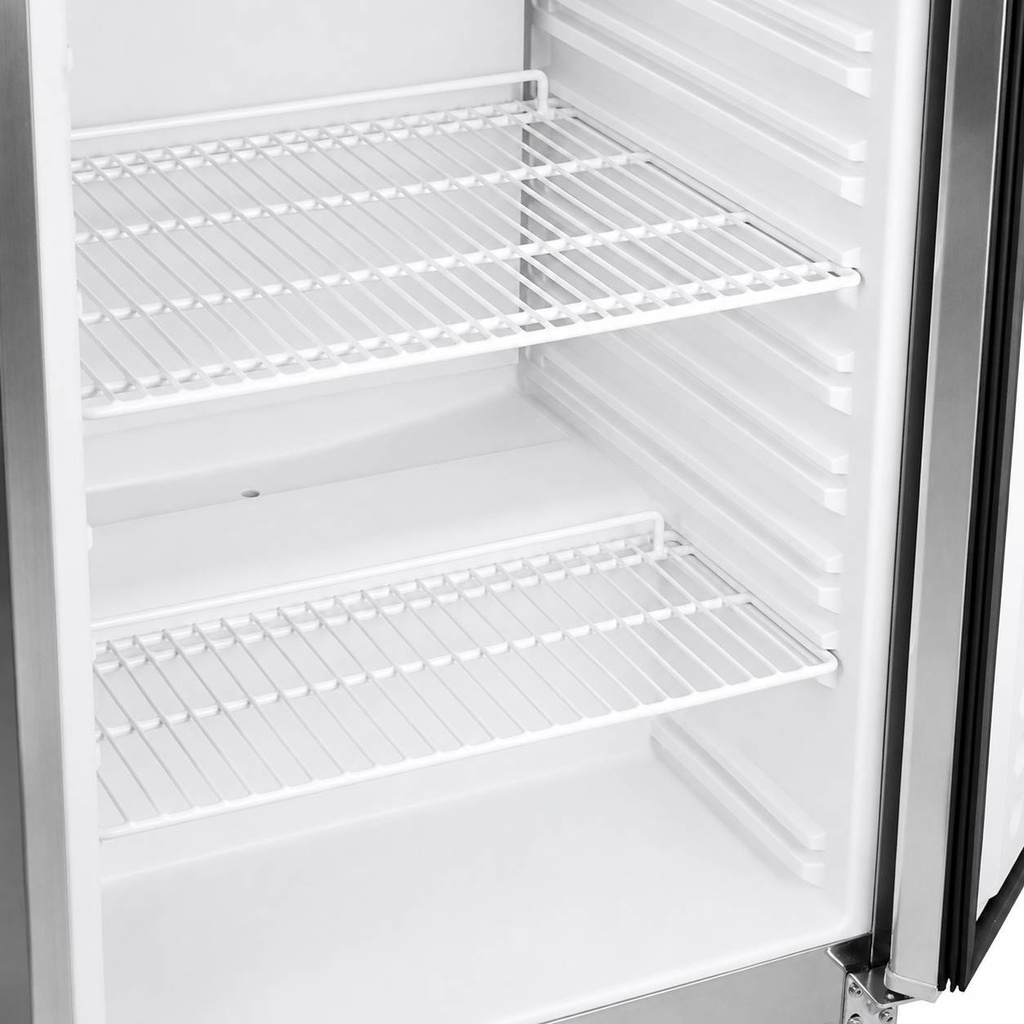 Kühlschrank 1 aus Edelstahl, 775 x 695 x 1885 mm, 419 L