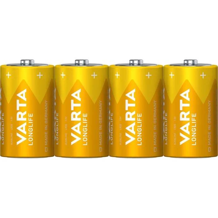 Batterie LR20, D-Zelle Mono | 4 Stück/Pack