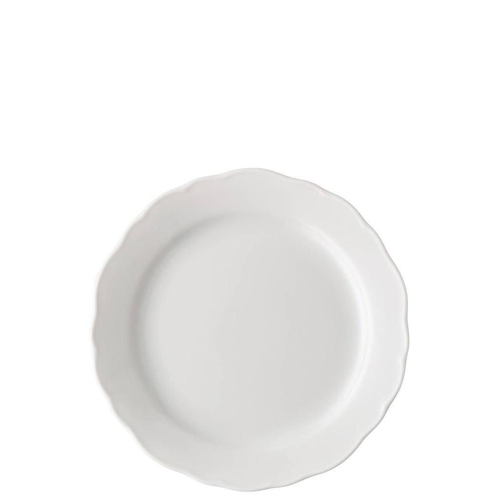 Hutschenreuther Maria Theresia Weiss Frühstücksteller mit Fahne 21 cm