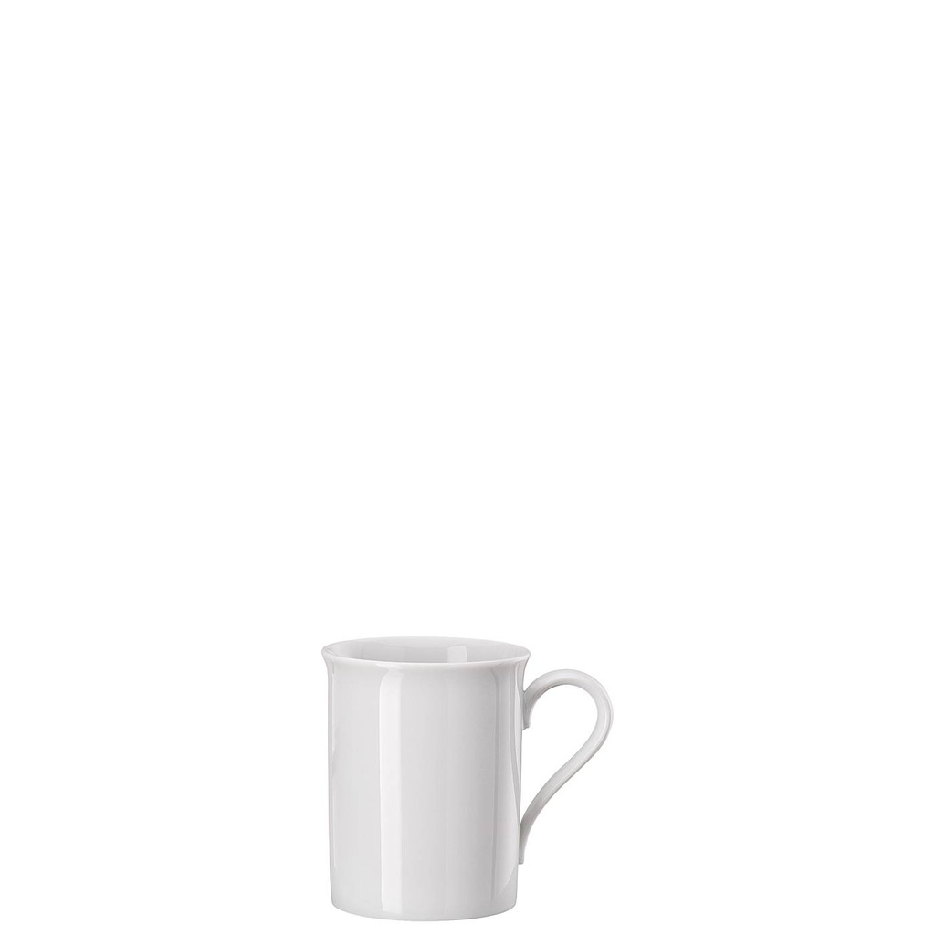 Hutschenreuther Maria Theresia Weiss Becher mit Henkel 0,3 L
