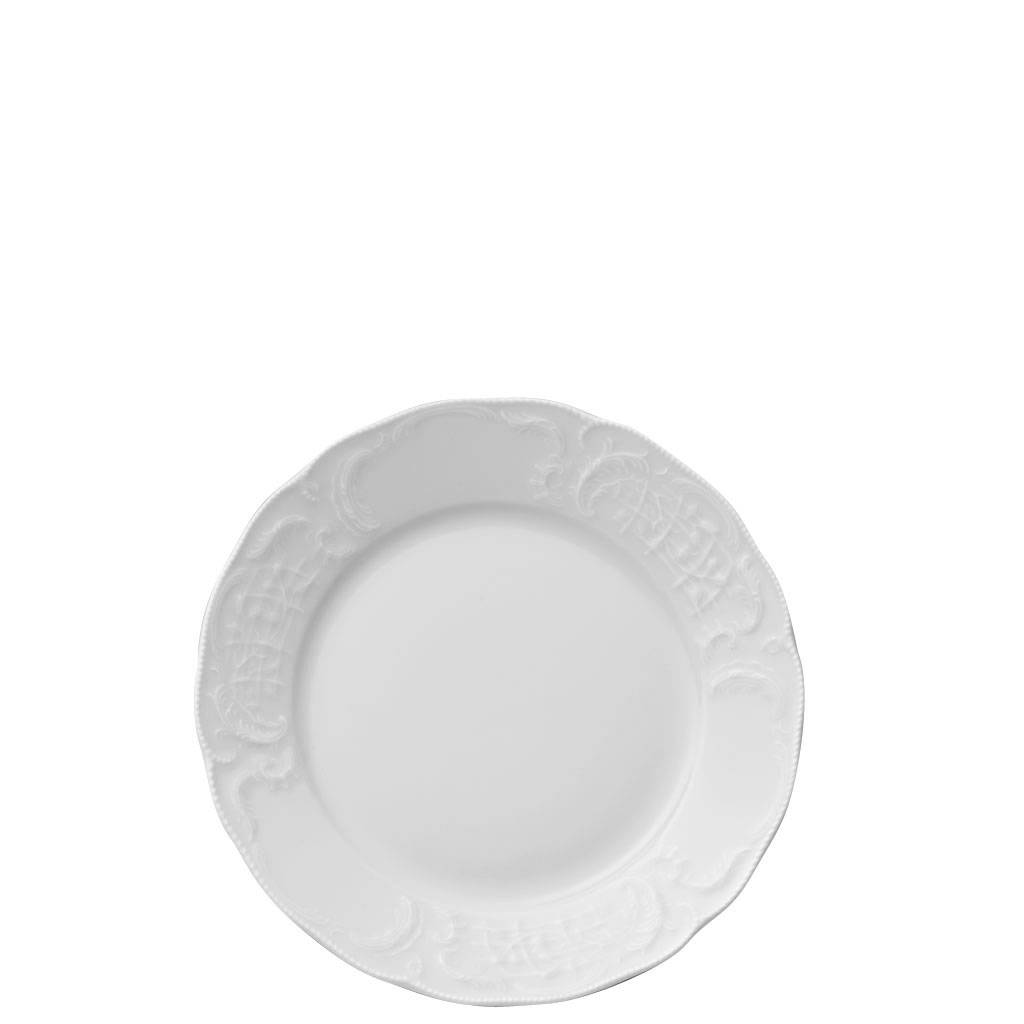 Rosenthal Sanssouci weiss Weiss Frühstücksteller 21 cm