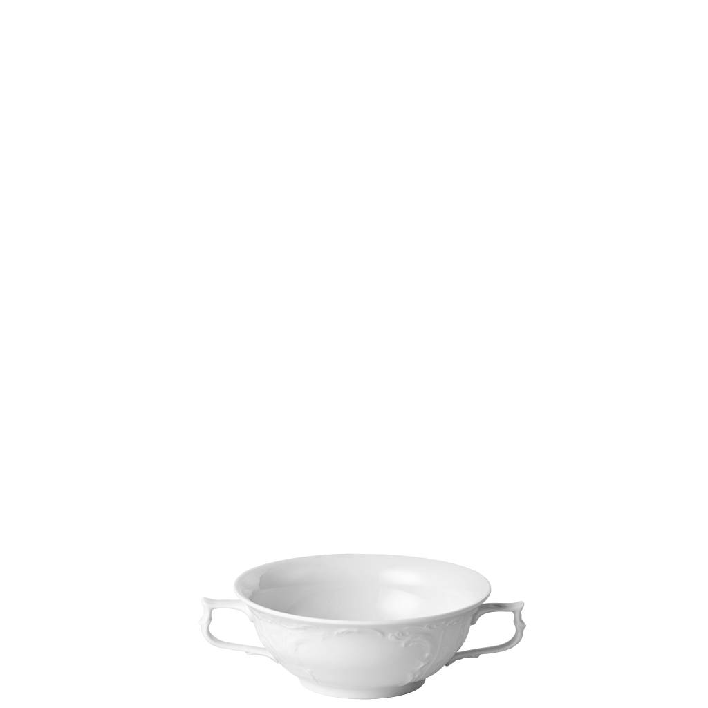 Rosenthal Sanssouci weiss Weiss Suppen-Obertasse 0,31 L