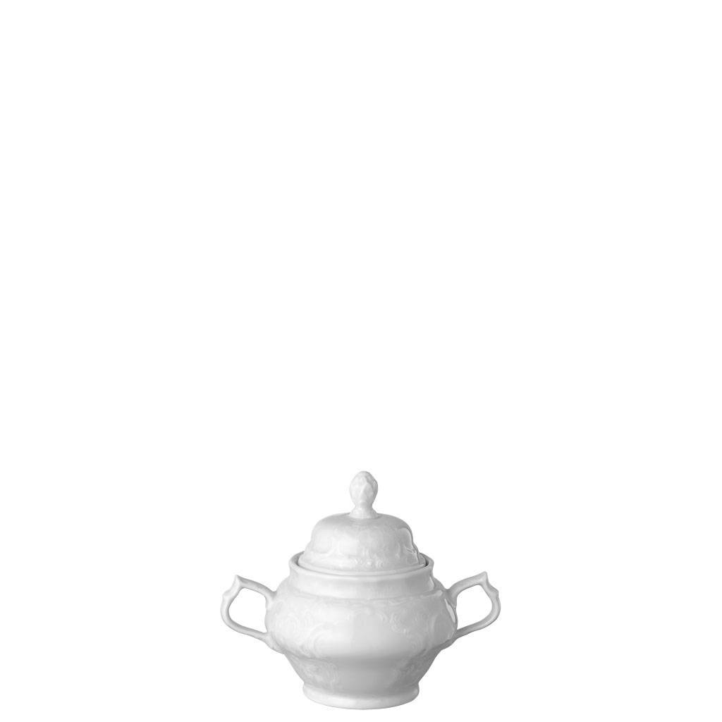 Rosenthal Sanssouci weiss Weiss Zuckerdose 6 Personen 0,26 L