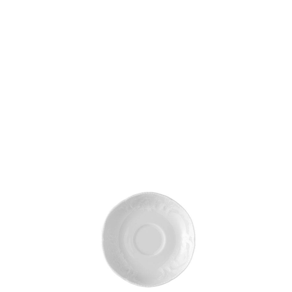 Rosenthal Sanssouci weiss Weiss Espresso/Mokka-Untertasse 11,5 cm